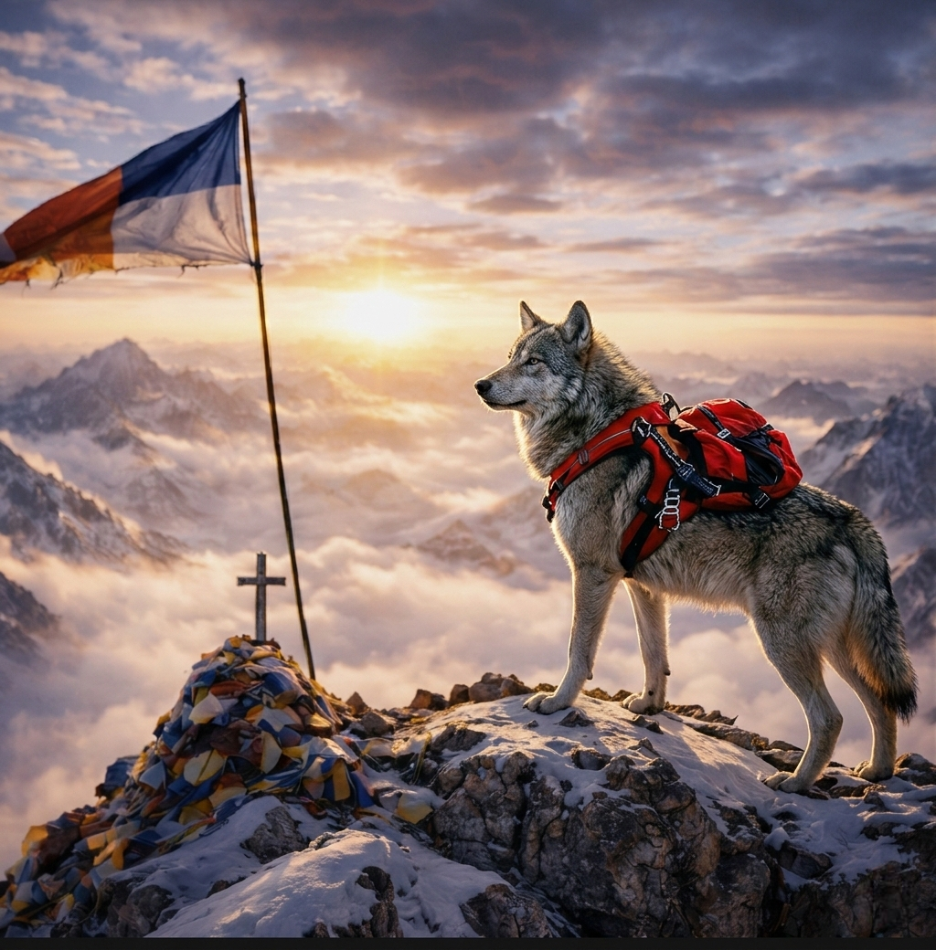 The Bold Ascent Shiba